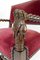 Fauteuil de Style Louis XIII / Haute Epoque avec des Femmes Sculptées sur Accoudoirs 9