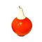 Orangefarbene Pop-Art Deckenlampe 5