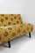 Vintage Boho Sofa mit Gelbem & Rotem Blumenstoff, Frankreich, 1960er 12