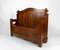 Napoleon III Chest Bench in Walnut, France, 1860s 6