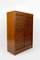 Art Deco Curtained Filing Cabinet, 1950s 3