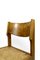 Brutalistische Stühle aus Ulmenholz mit Sitz aus Stroh von Maison Regain, 1960, 6er Set 13