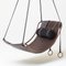 Modern Leather Sling Hanging Chair by Joanina Pastoll, Image 1