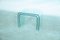 Vintage Glass Waterfall Nesting Tables from Fiam, 1980s, Set of 2, Image 1