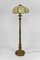 Floor Lamp in Gilded Carved Wood and Pearly Glass, 1890s, Image 20
