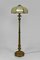 Floor Lamp in Gilded Carved Wood and Pearly Glass, 1890s 21