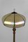 Floor Lamp in Gilded Carved Wood and Pearly Glass, 1890s 18