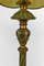 Floor Lamp in Gilded Carved Wood and Pearly Glass, 1890s 10