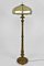 Floor Lamp in Gilded Carved Wood and Pearly Glass, 1890s 19