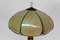 Floor Lamp in Gilded Carved Wood and Pearly Glass, 1890s 4