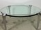 Vintage Coffee Table in Anodized Cast Iron and Glass, 1980s, Image 5