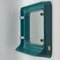 Vintage Turquoise Wall Mirror with Built-in Lights, 1970s 2