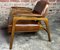 Fauteuils Scandinaves en Caoutchouc et Cuir, 1990s, Set de 2 2