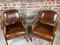 Scandinavian Armchairs in Rubber and Leather, 1990s, Set of 2 8