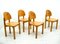 Vintage Pine Dining Chairs by Rainer Daumiller, 1990s, Set of 4 2