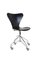 Black 3117 Office Swivel Chair by Arne Jacobsen for Fritz Hansen, 1970 1