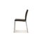 LIA 2086 Dining Chairs in Black Leather from Zanotta, Set of 8 9