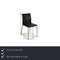 LIA 2086 Dining Chairs in Black Leather from Zanotta, Set of 8, Image 2