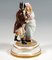 Couple Dressed in Empire Style Costume Figurine Group attributed to H. Goeschl for Meissen, 1940s 2