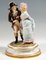 Couple Dressed in Empire Style Costume Figurine Group attributed to H. Goeschl for Meissen, 1940s 4