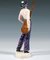 Art Deco Young Lady Daisy with Guitar Figurine by Stephan Dakon for Goldscheider, 1930s 3