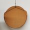 Round Teak Mounted Mirror, 1960s 4