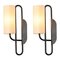 Vintage French Wall Lights in the style of Jean Royère, 1950s, Set of 2 1