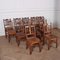 Scottish Chapel Chairs, 1890s, Set of 14 3