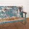 Vintage Painted High Back Bench, Image 2
