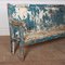 Vintage Painted High Back Bench 6