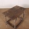 Antique English Oak Lamp Table, 1600s 6