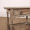 Antique English Oak Lamp Table, 1600s 5