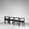 Dining Chairs by Niels Jørgen Haugesen for Tranekaer Furniture, Denmark, 1980s, Set of 4 2