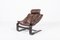 Kroken Lounge Chair with Ottoman by Åke Fribyter for Nelo, Set of 2 4