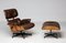 670/671 Lounge Chair and Ottoman in Rosewood, 1975, Set of 2 7