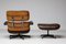 670/671 Lounge Chair and Ottoman in Rosewood, 1975, Set of 2 9