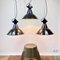 Small Factory Lamps, 1950s, Set of 3 4