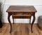 talian Walnut Desk Side Table with Cabriole Carved Legs, 1890s 7