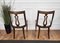 Biedermeier Italian Gondola Dining Chairs in Walnut Wood, 1950s, Set of 6, Image 6