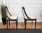 Biedermeier Italian Gondola Dining Chairs in Walnut Wood, 1950s, Set of 6 5