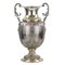 Large 20th Century Italian Amphora-Shaped Silver Vase 1