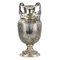 Large 20th Century Italian Amphora-Shaped Silver Vase 5