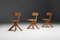 French S34 Dining Chairs by Pierre Chapo, 1970s, Set of 3, Image 2