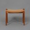 Lamino Shearling Stool attributed to Yngve Ekström for Swedese, 1950s, Image 3