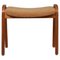 Lamino Shearling Stool attributed to Yngve Ekström for Swedese, 1950s, Image 1
