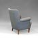 Mid-Century Modern Home Evening Armchair attributed to Carl Malmsten for O.H. Sjögren, 1950s, Image 4