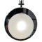 Ceiling Light in Chrome and Corrugated Glass, Italy, 1970s, Image 7