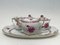 Juego de té Apponyi de porcelana rosa de Herend Hungary, años 60. Juego de 4, Imagen 3
