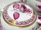 Pink Porcelain Apponyi Tea Set from Herend Hungary, 1960s, Set of 4 6