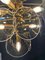 Smoked Murano Glass Disc Chandelier attributed to Vistosi, 1970s, Image 5
